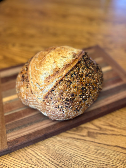 Everything Seasoned Artisan Loaf
